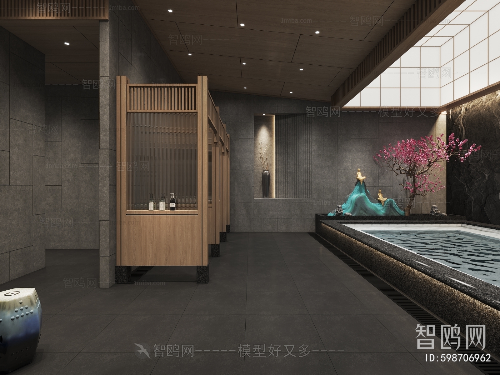 New Chinese Style SPA Foot Bath