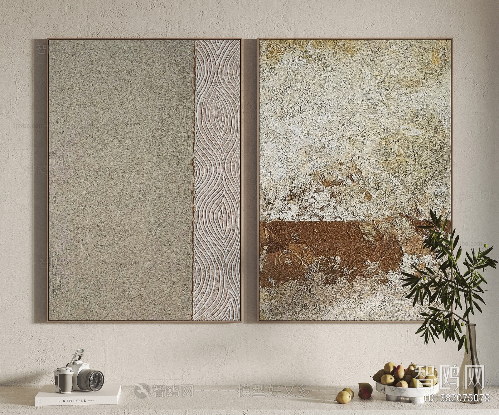 Wabi-sabi Style Painting