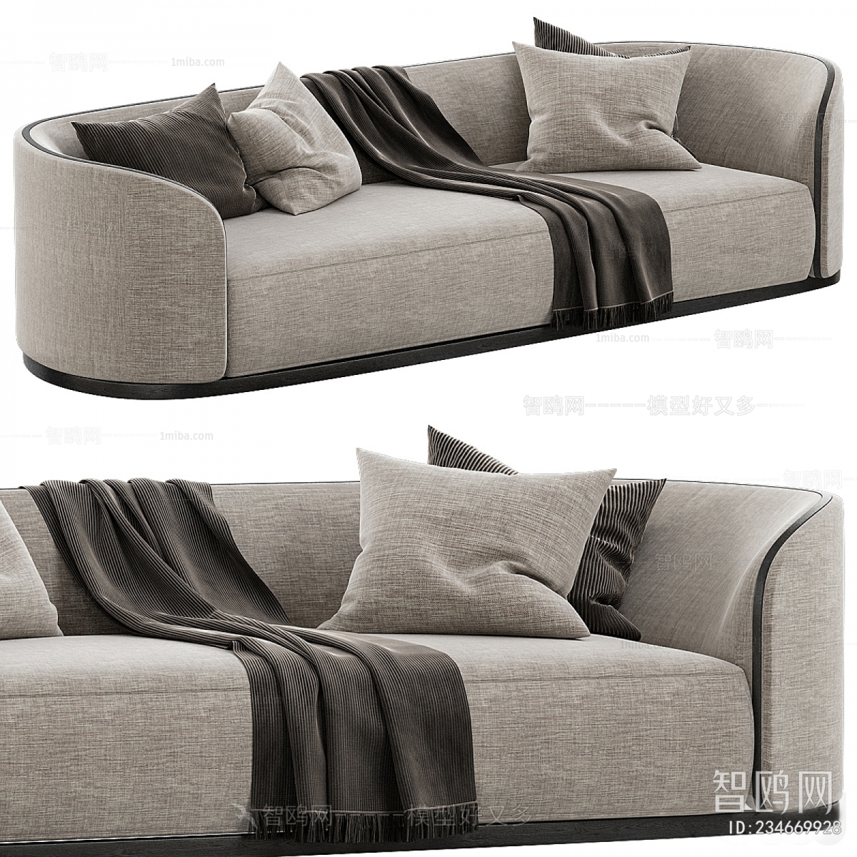 Modern Multi Person Sofa