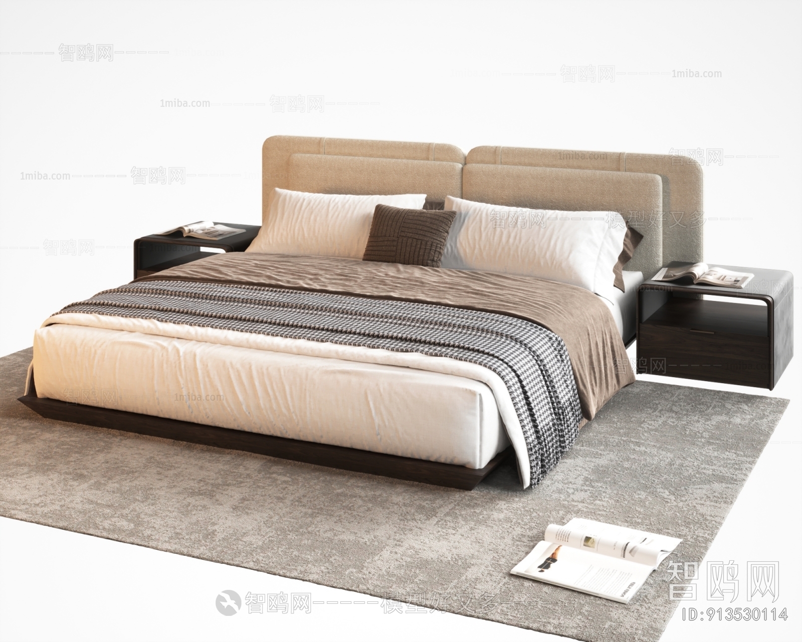 Modern Double Bed