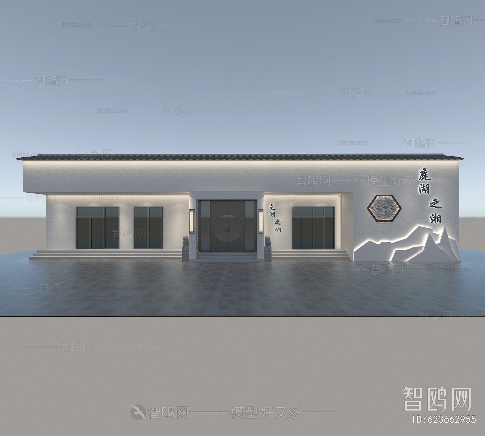 New Chinese Style Facade Element