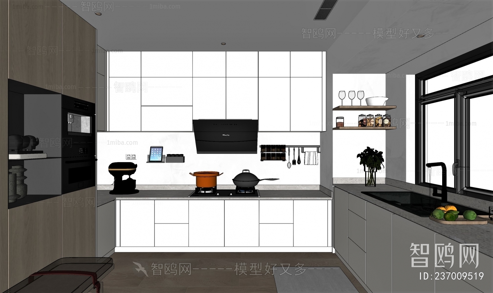 Modern The Kitchen