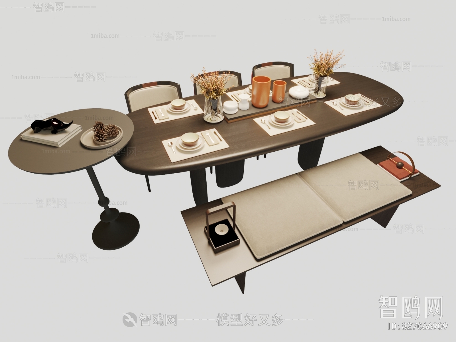 New Chinese Style Dining Table And Chairs