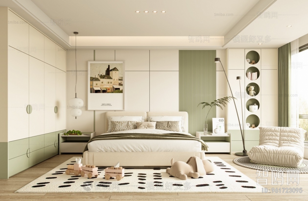 Modern Nordic Style Bedroom