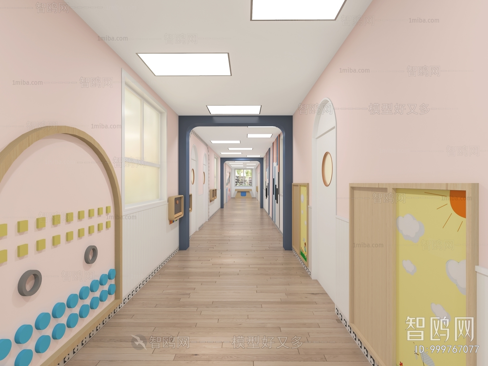 Nordic Style Children's Kindergarten