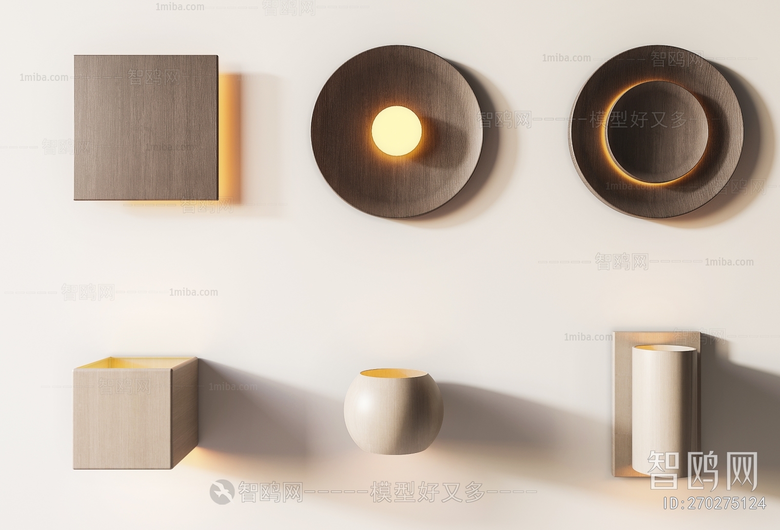 Modern Wabi-sabi Style Wall Lamp