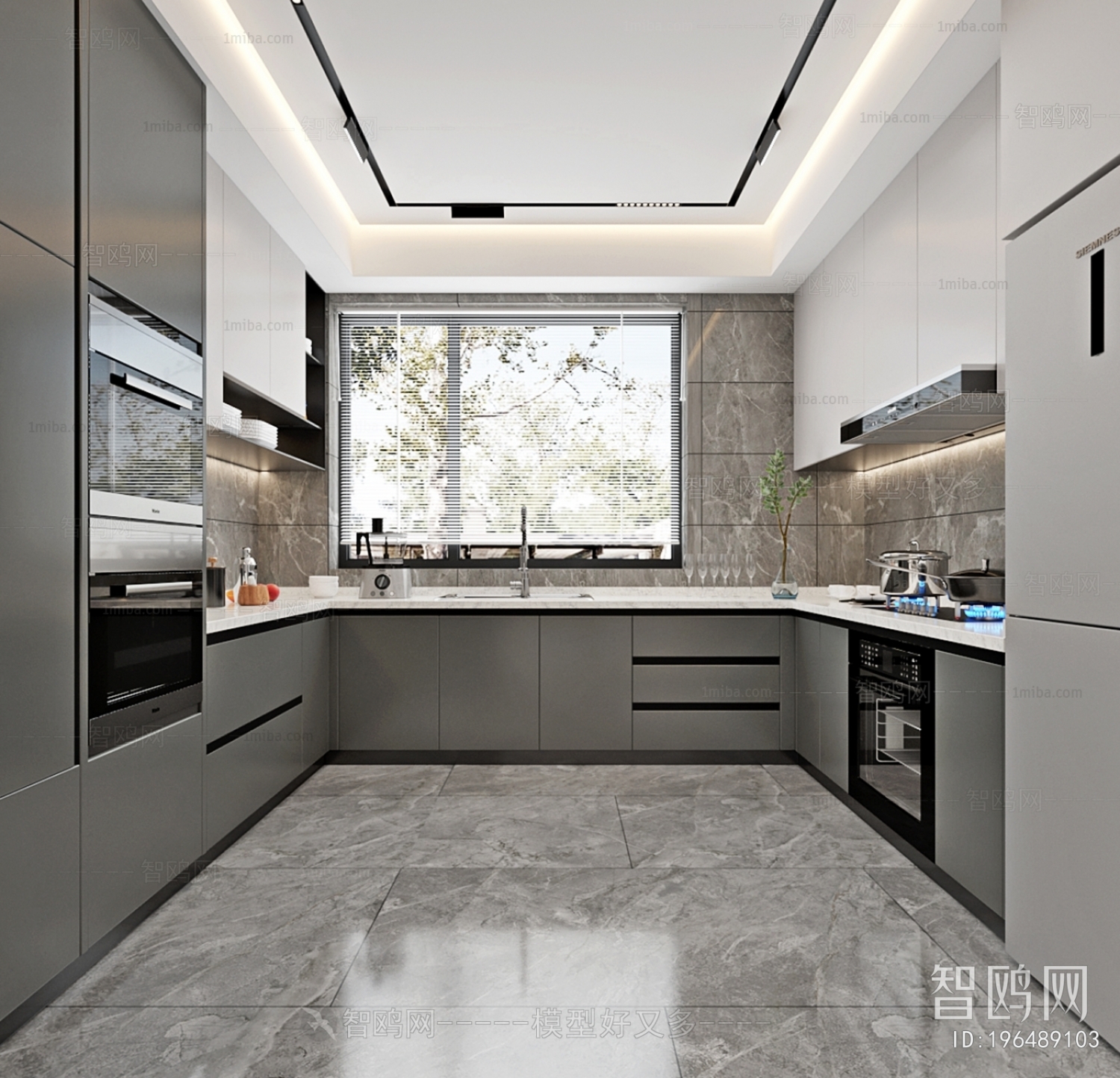 Modern The Kitchen