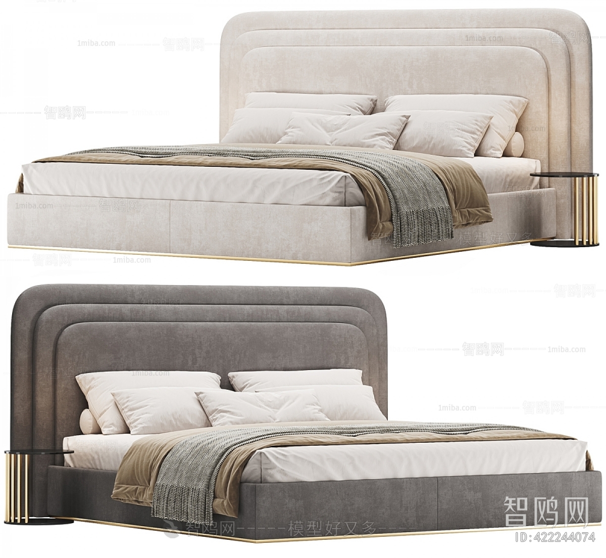 Modern Double Bed