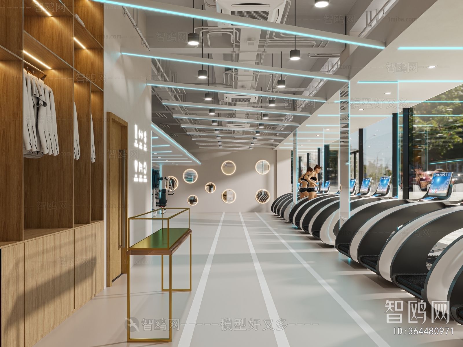 Industrial Style Gym