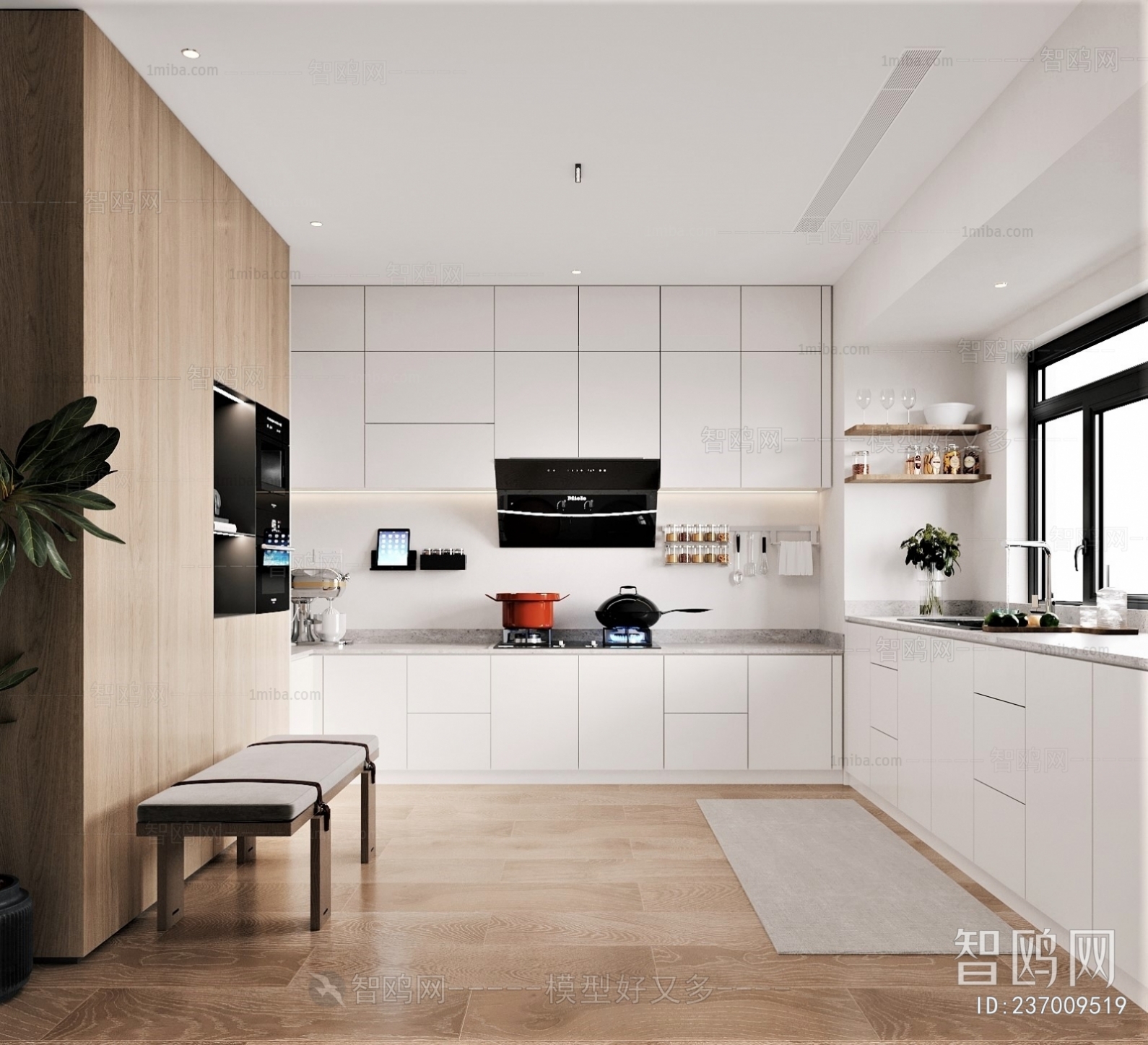 Modern The Kitchen