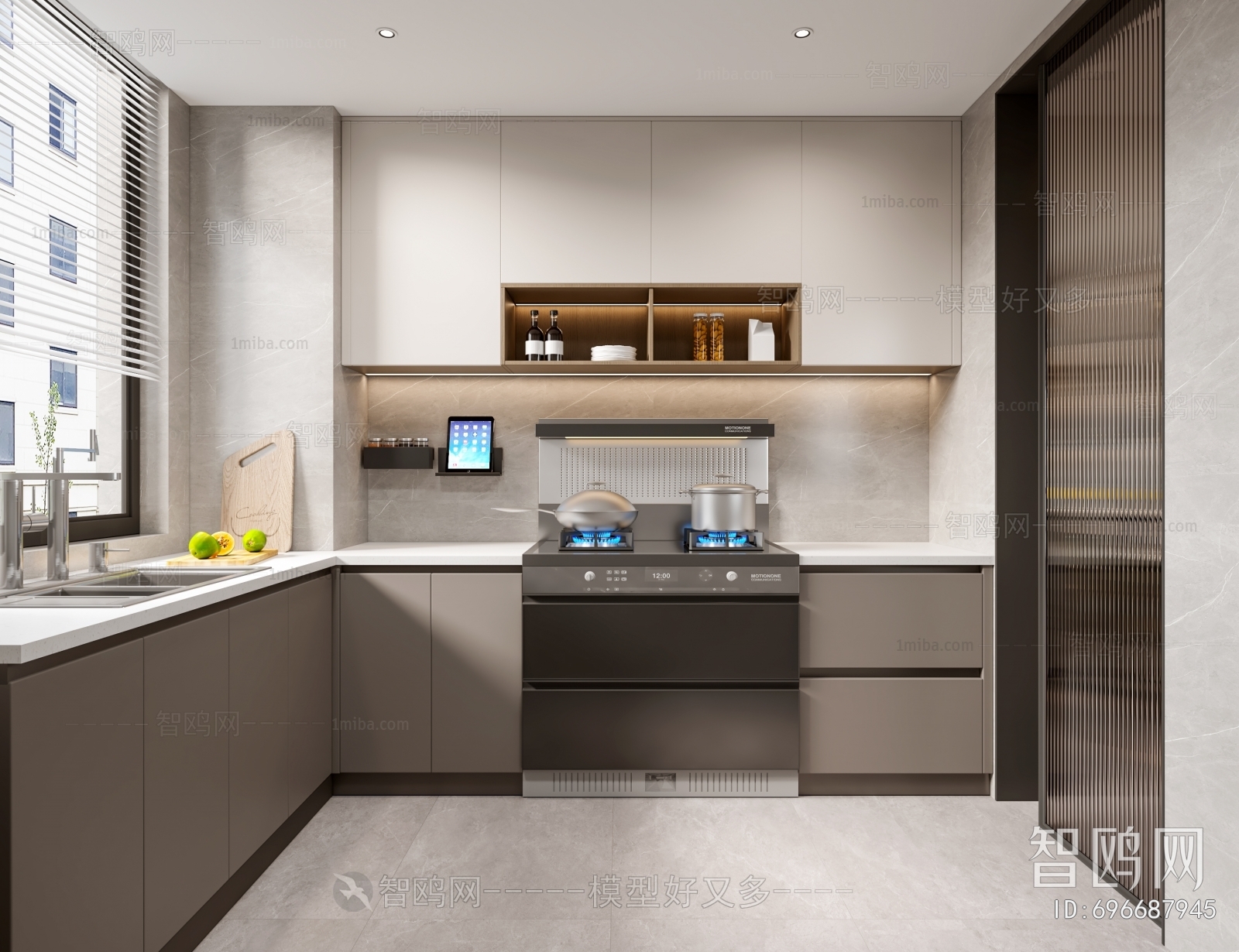 Modern The Kitchen