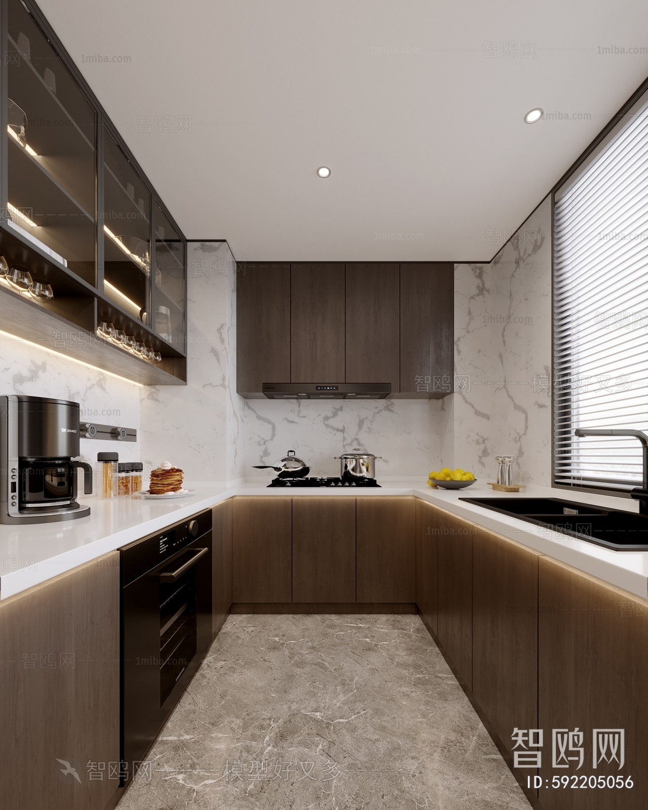 Modern The Kitchen