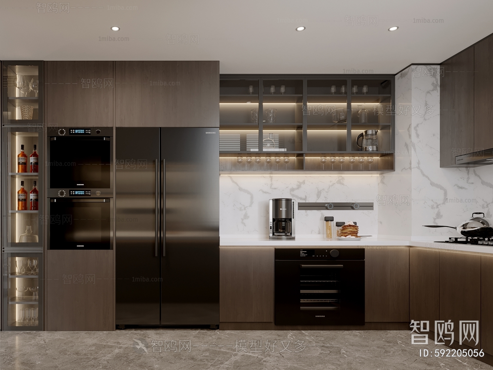 Modern The Kitchen