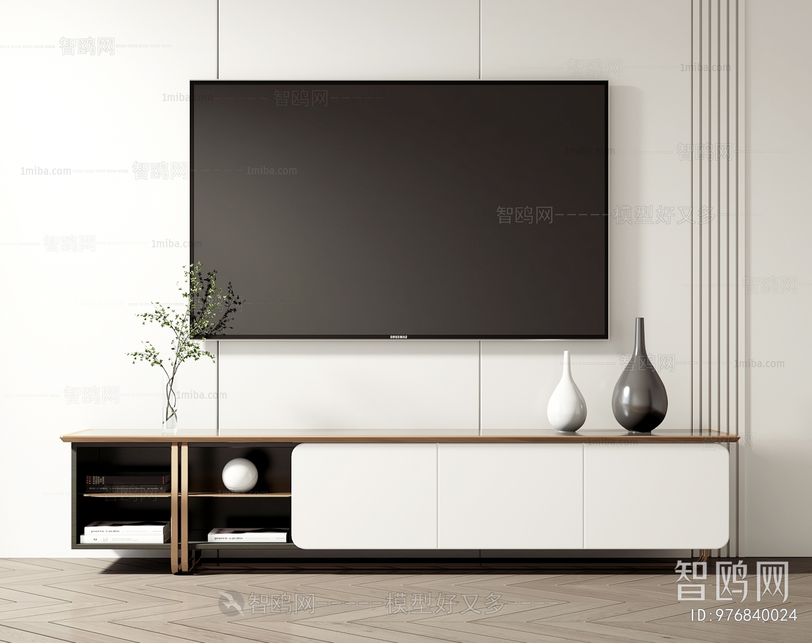 Modern TV Cabinet 3D Model Download Model ID 976840024 1miba   E72b69275818c5f13eaf83a7a32a251e 