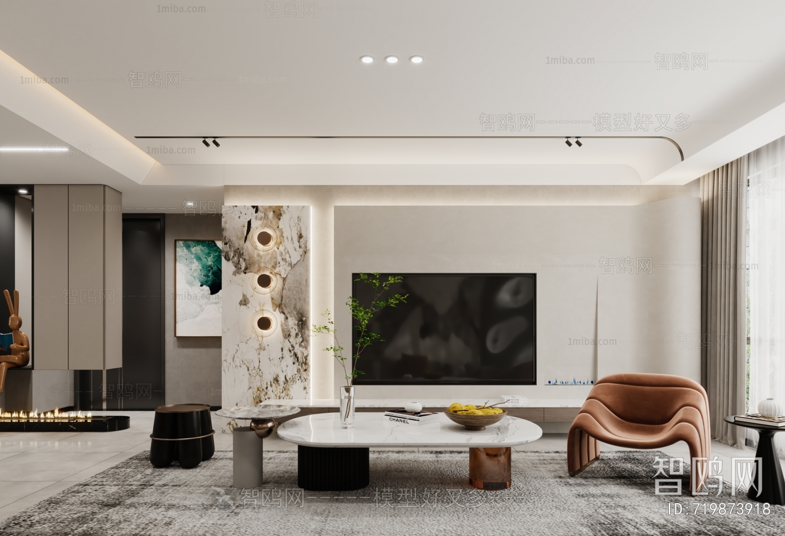 Modern A Living Room