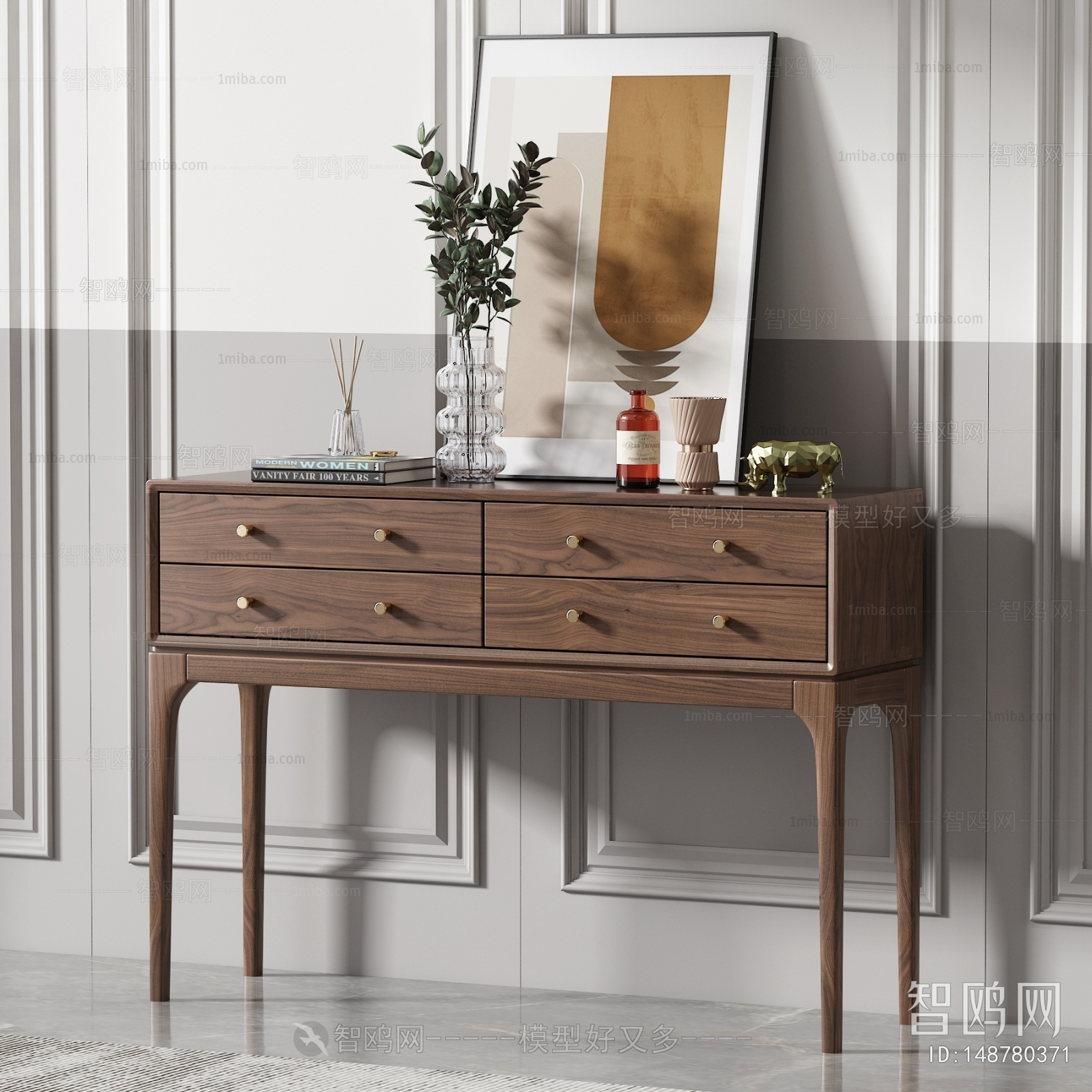 Modern Entrance Cabinet