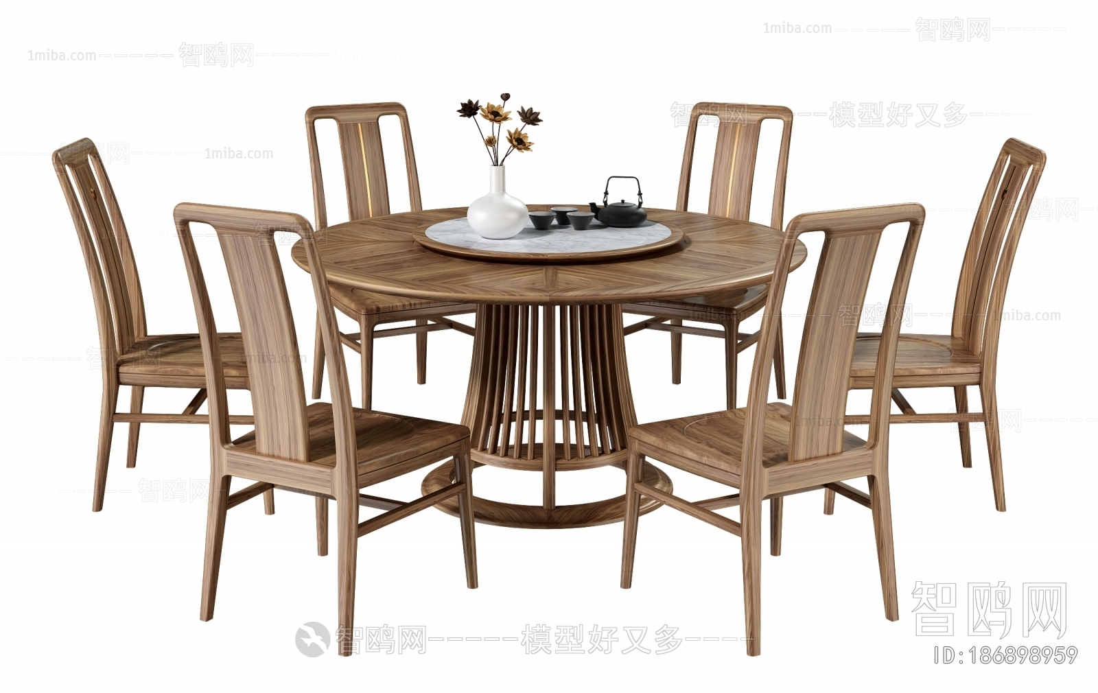 New Chinese Style Dining Table And Chairs