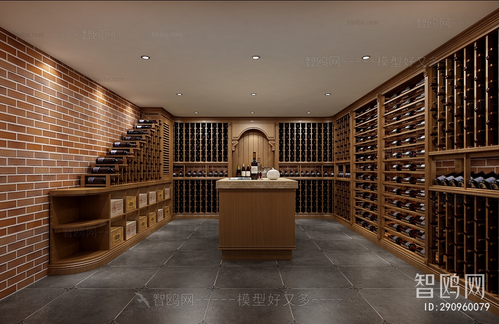 American Style Wine Cellar/Wine Tasting Room