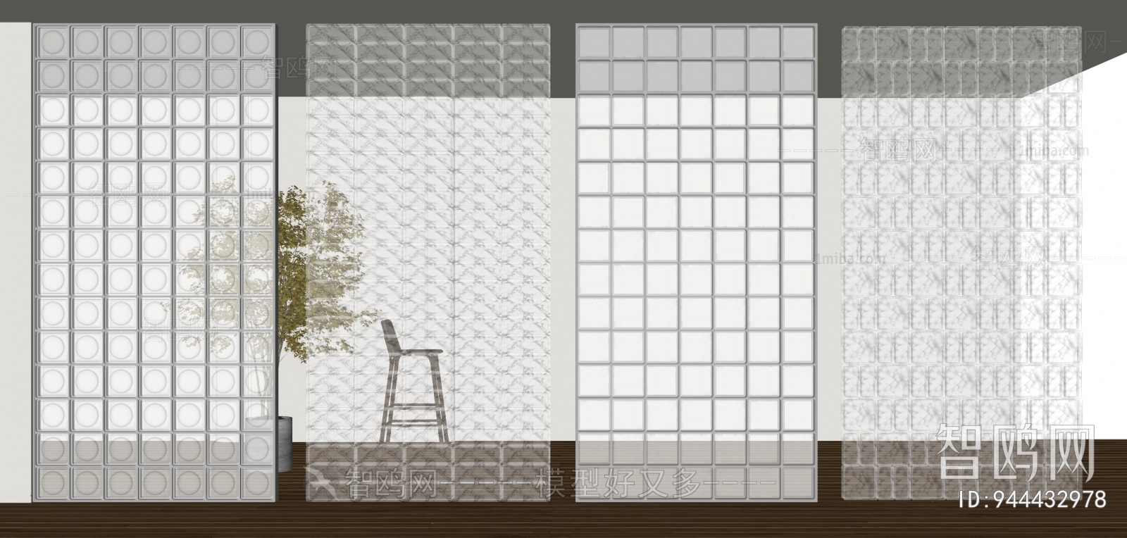 Modern Wabi-sabi Style Partition