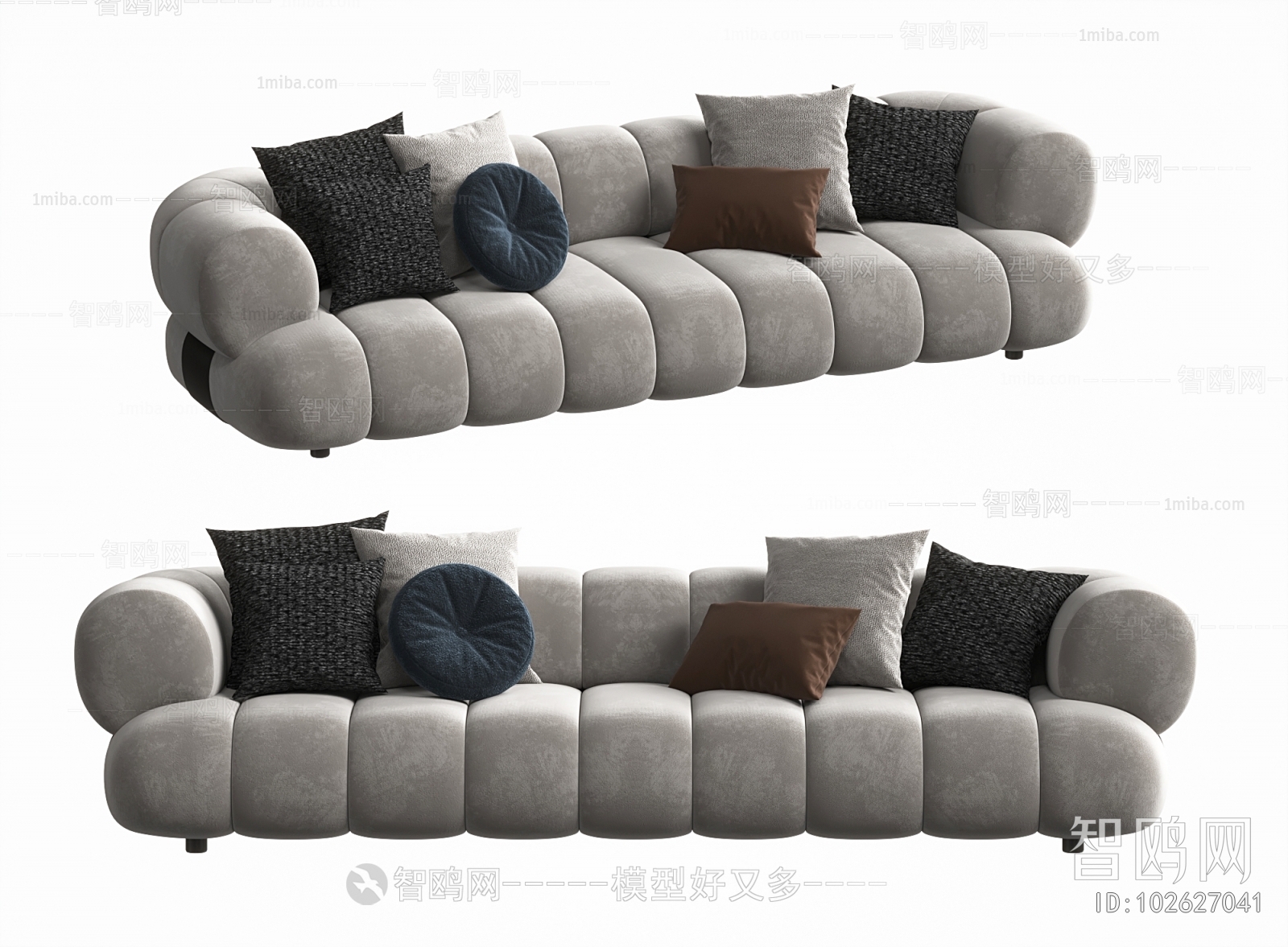 Modern Multi Person Sofa