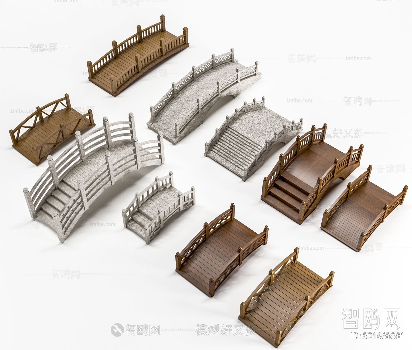 Chinese Style Building Component