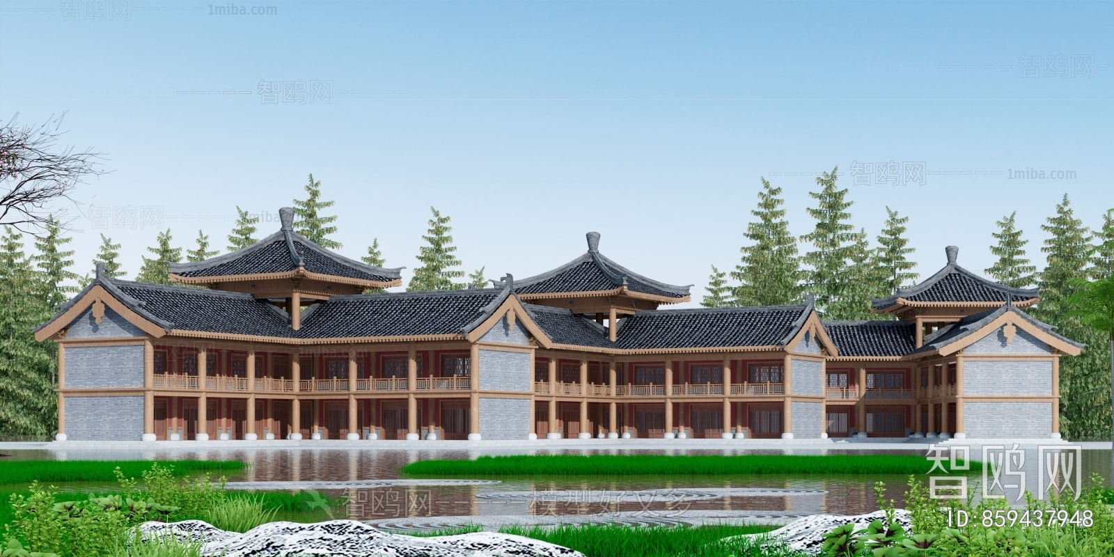 Chinese Style Building Appearance