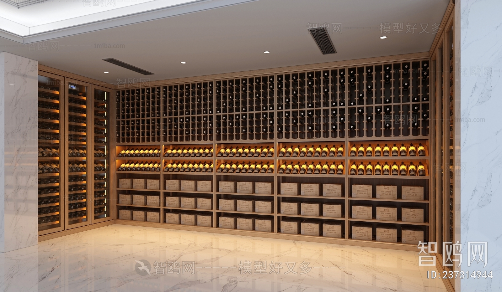 Modern Wine Cellar/Wine Tasting Room