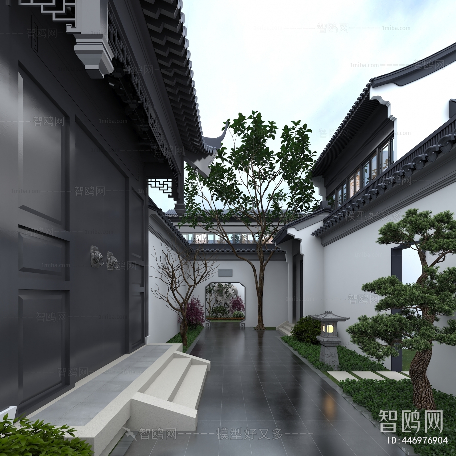 Chinese Style Courtyard/landscape