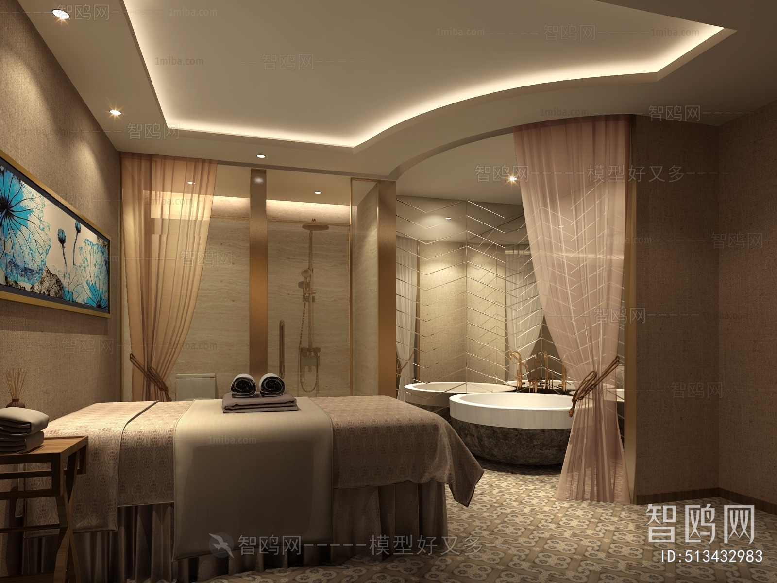 New Chinese Style SPA Beauty