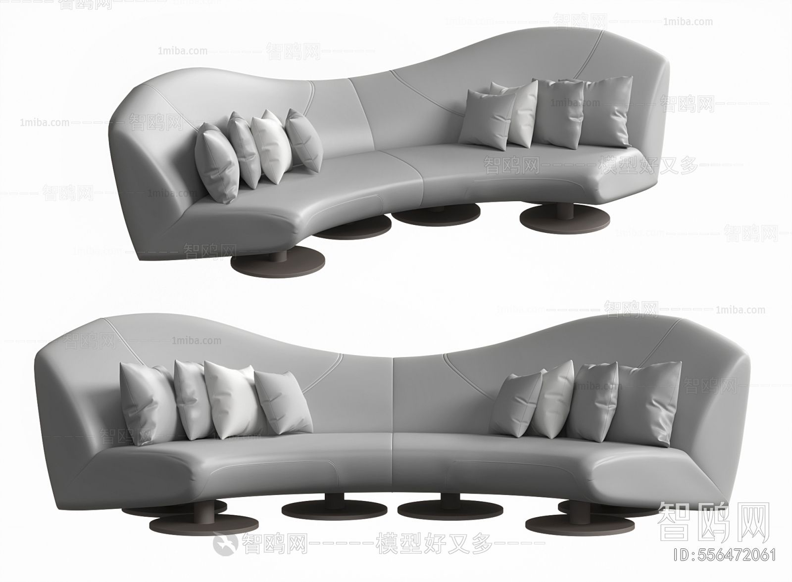 Modern Curved Sofa