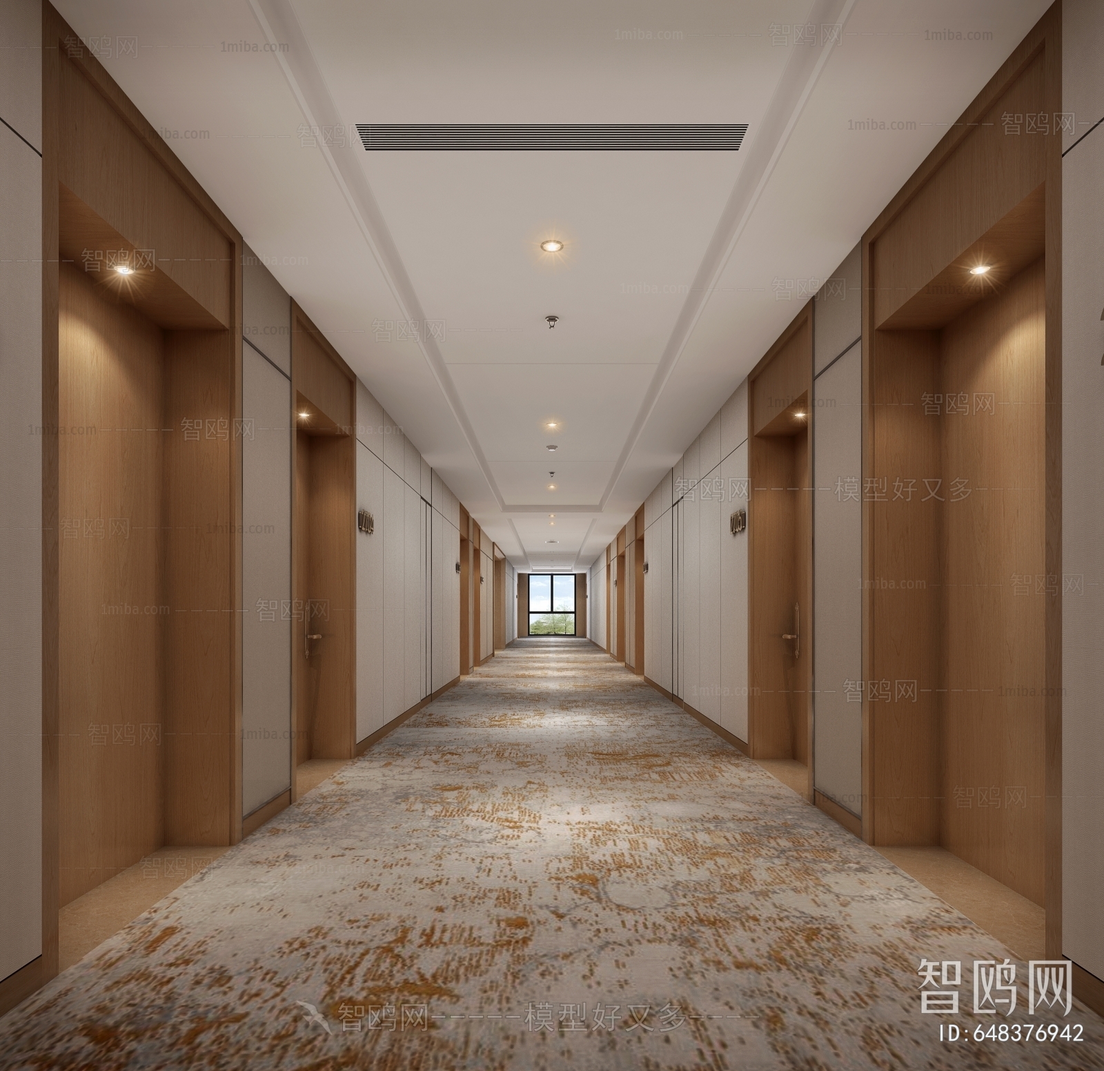 Modern Corridor Elevator Hall