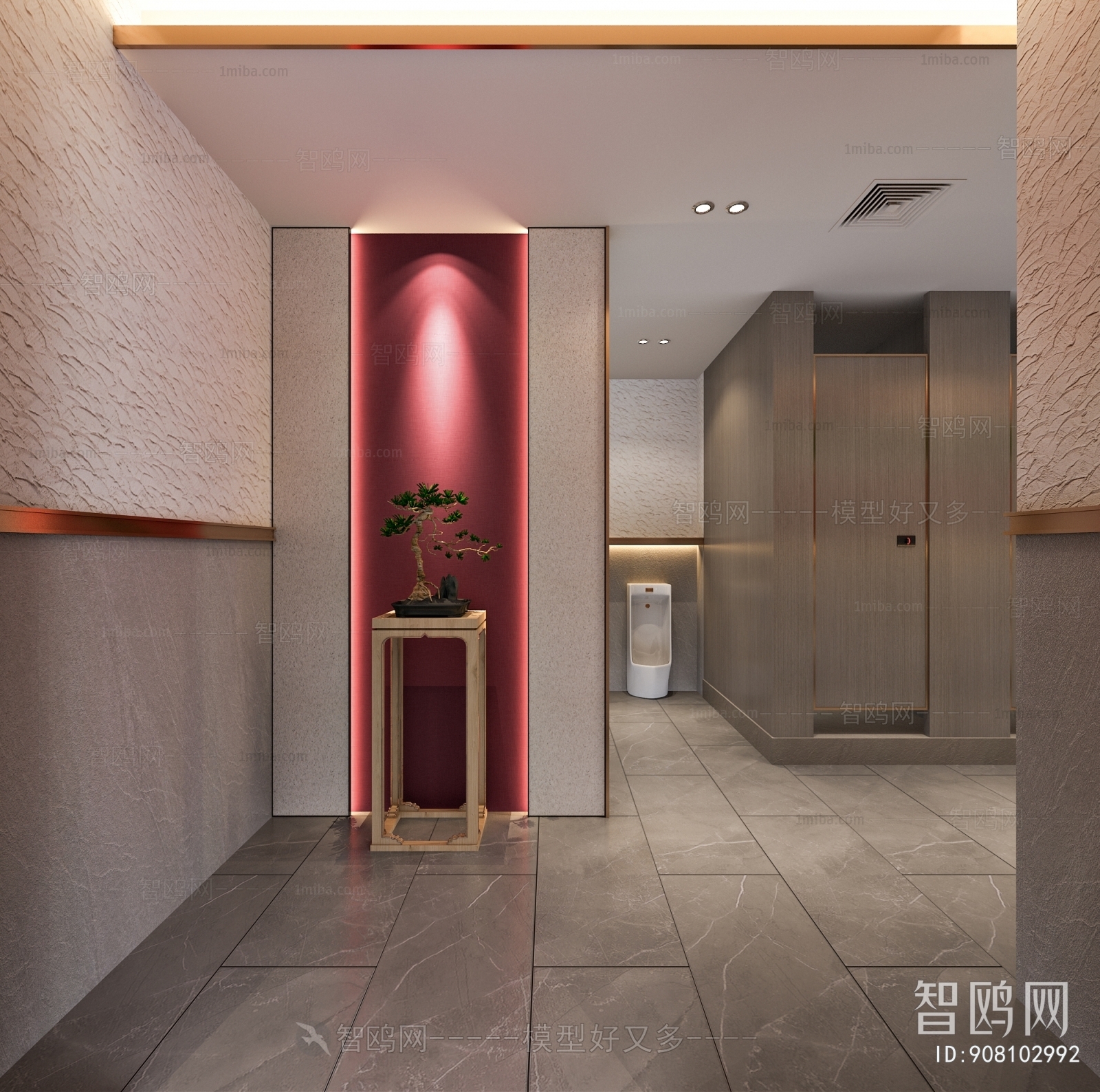 New Chinese Style Public Toilet