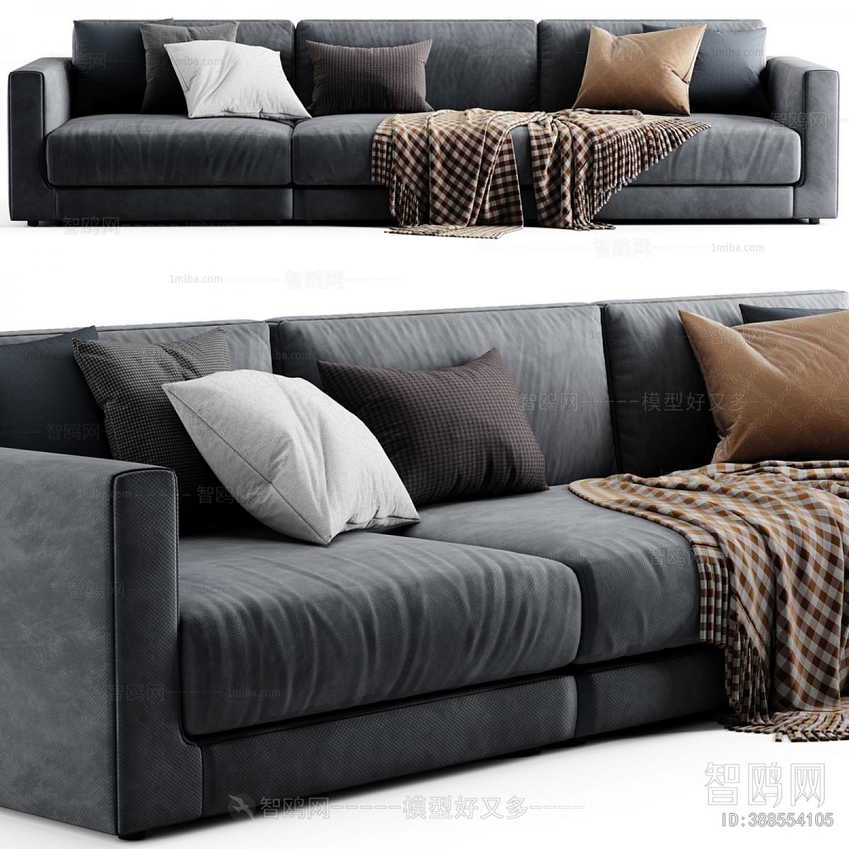 Modern Three-seat Sofa