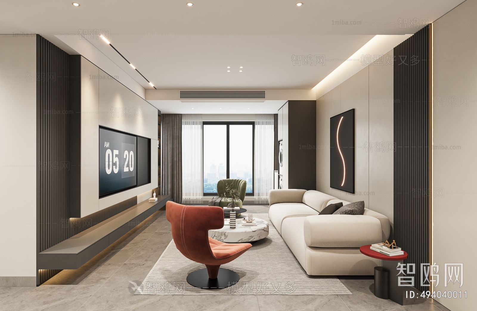 Modern A Living Room