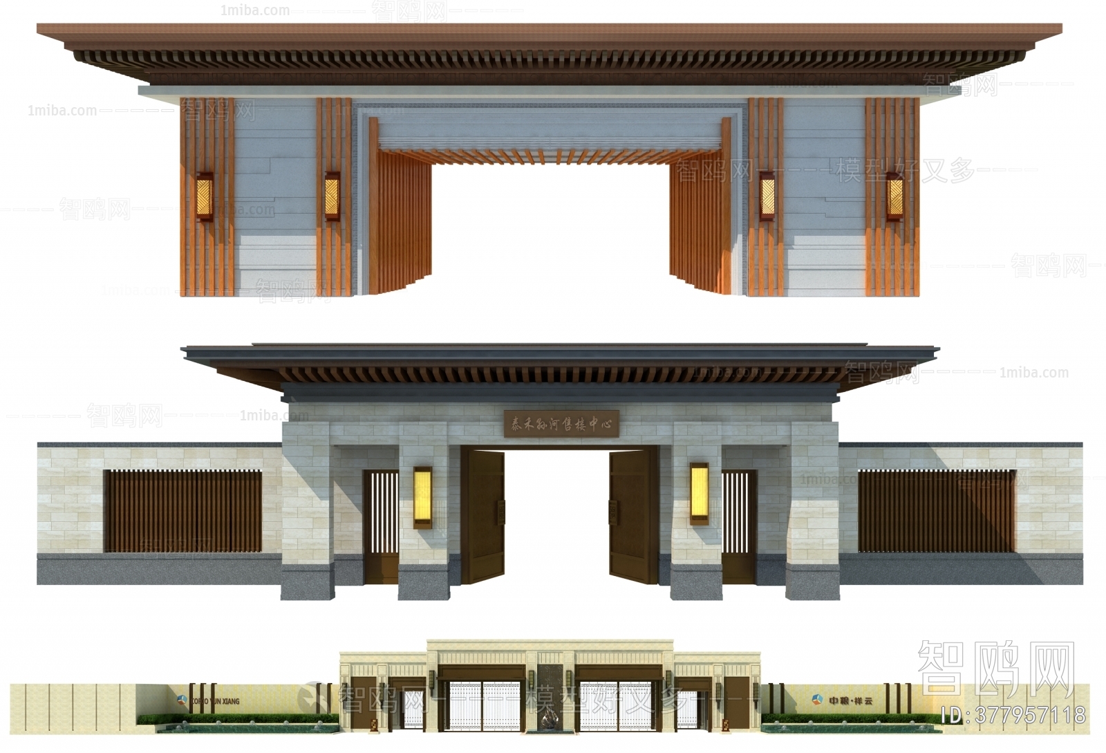 New Chinese Style Building Component