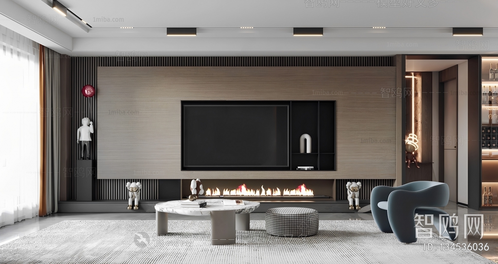 Modern A Living Room