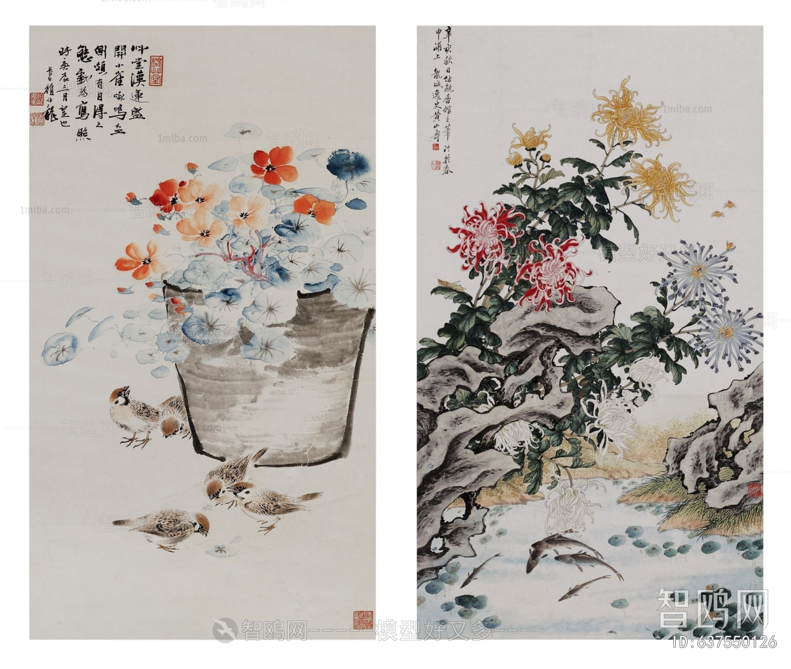 New Chinese Style Painting