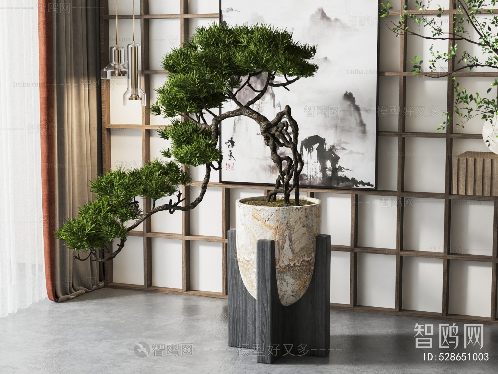 New Chinese Style Bonsai