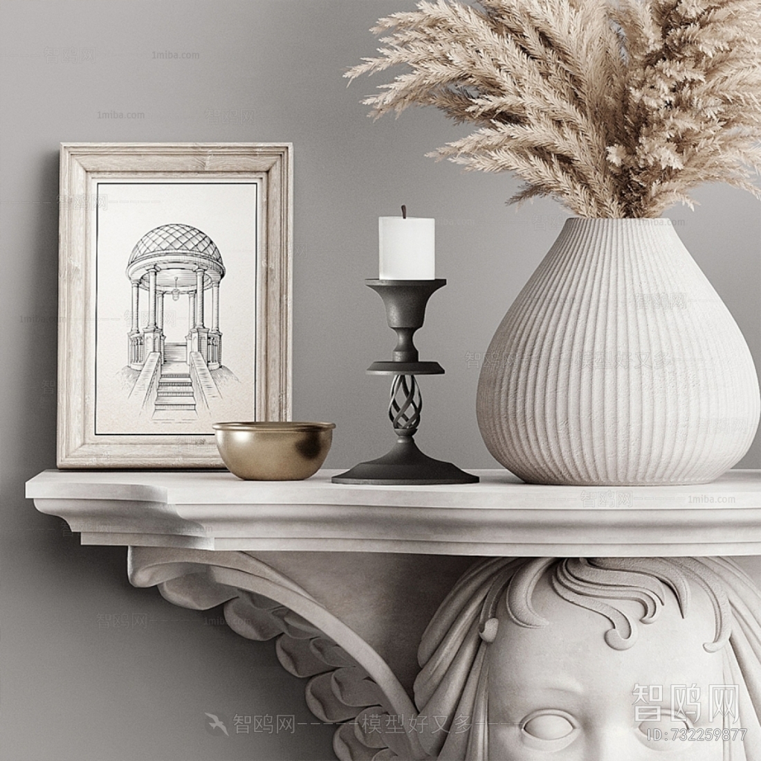 Simple European Style Decorative Set