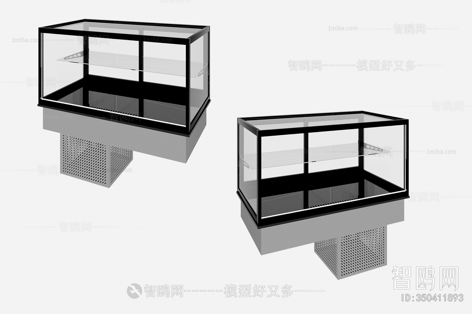 现代蛋糕展示冰箱 展示柜