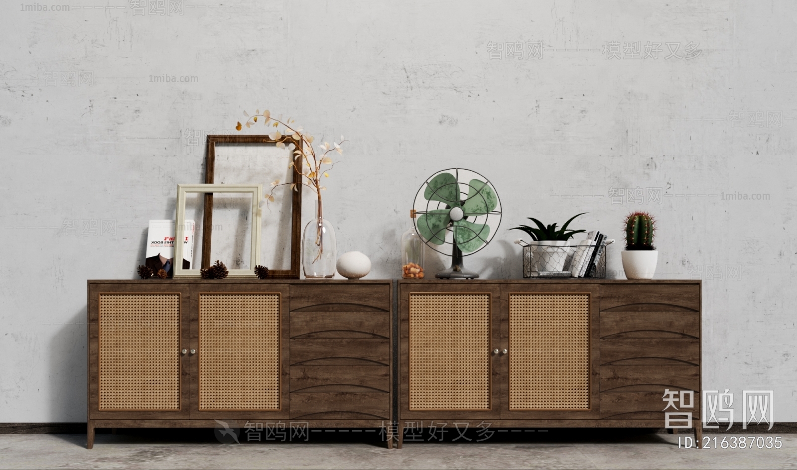 Wabi-sabi Style Sideboard