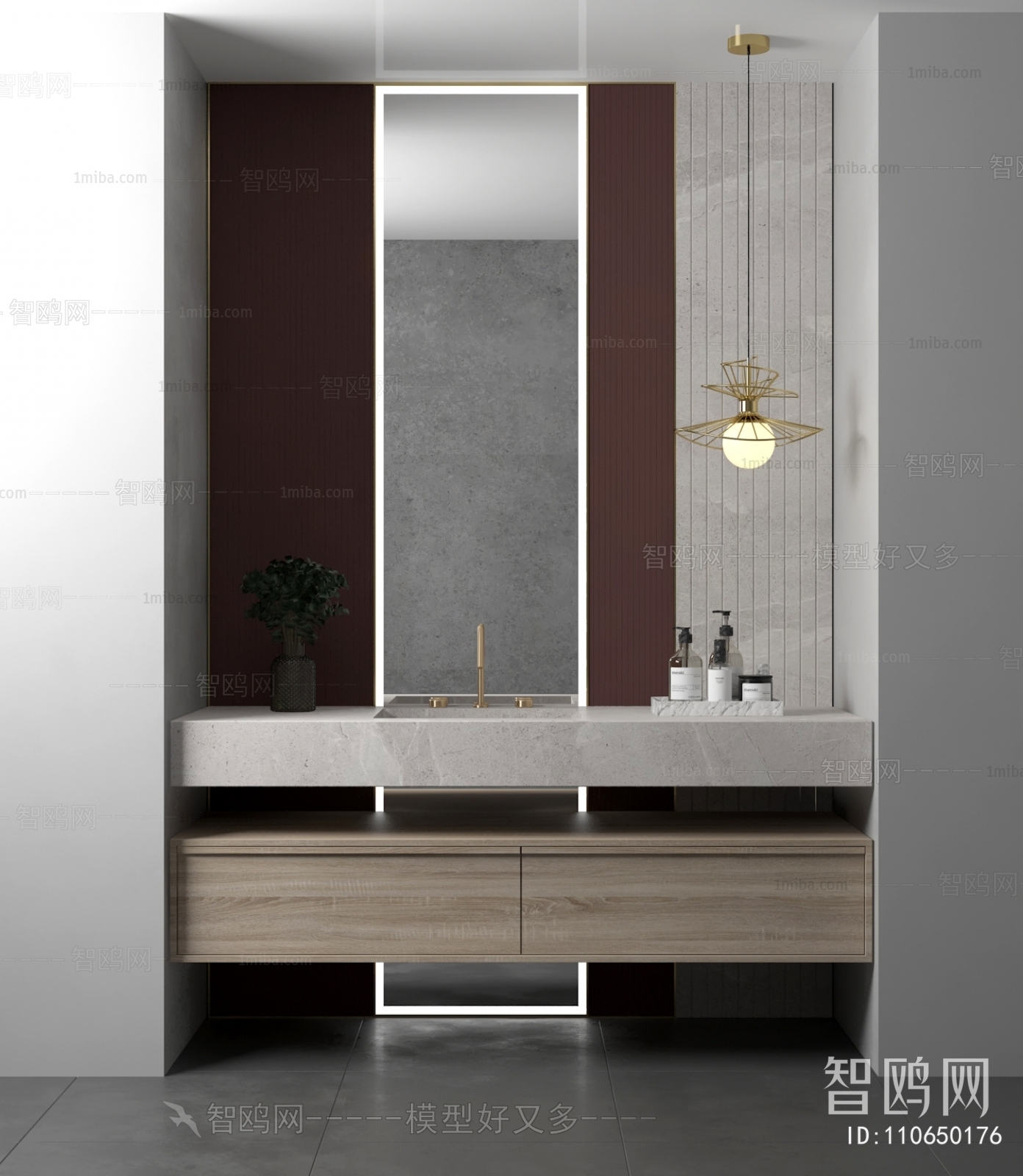 Modern Bathroom Cabinet