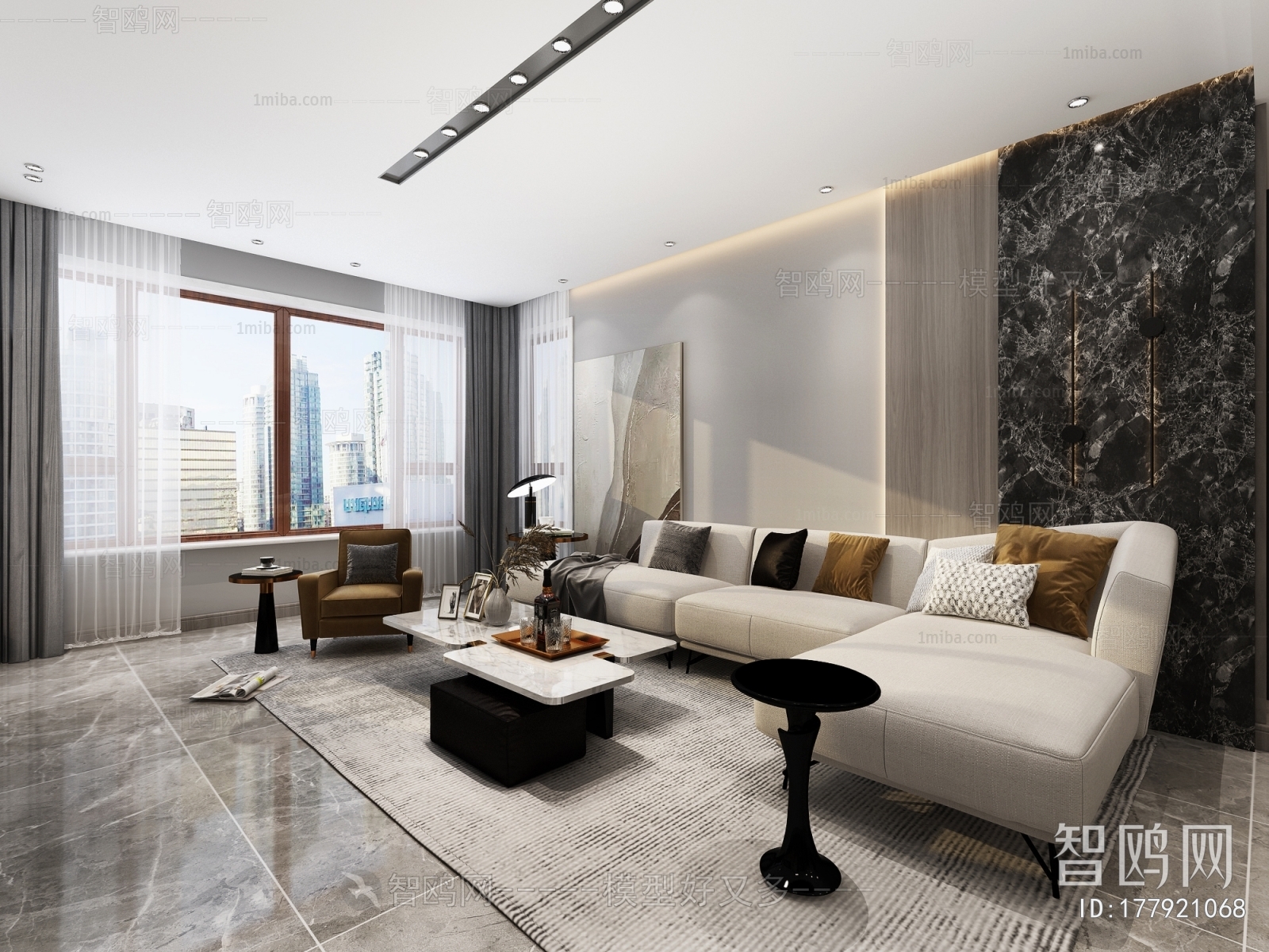 Modern A Living Room