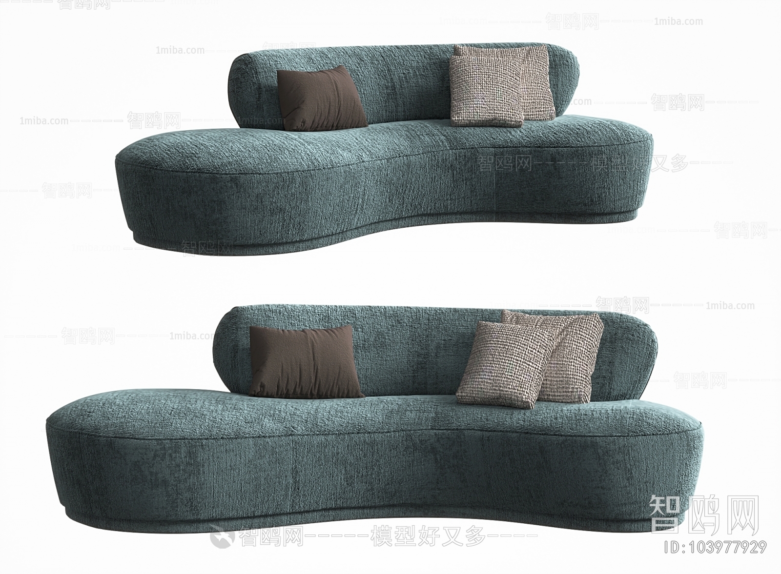 Modern Curved Sofa