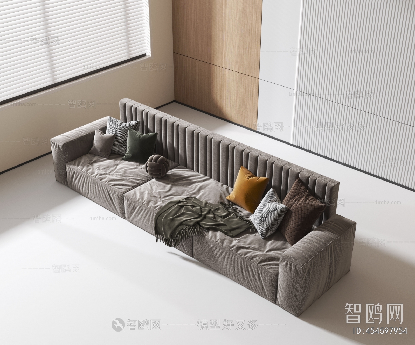 Modern Multi Person Sofa