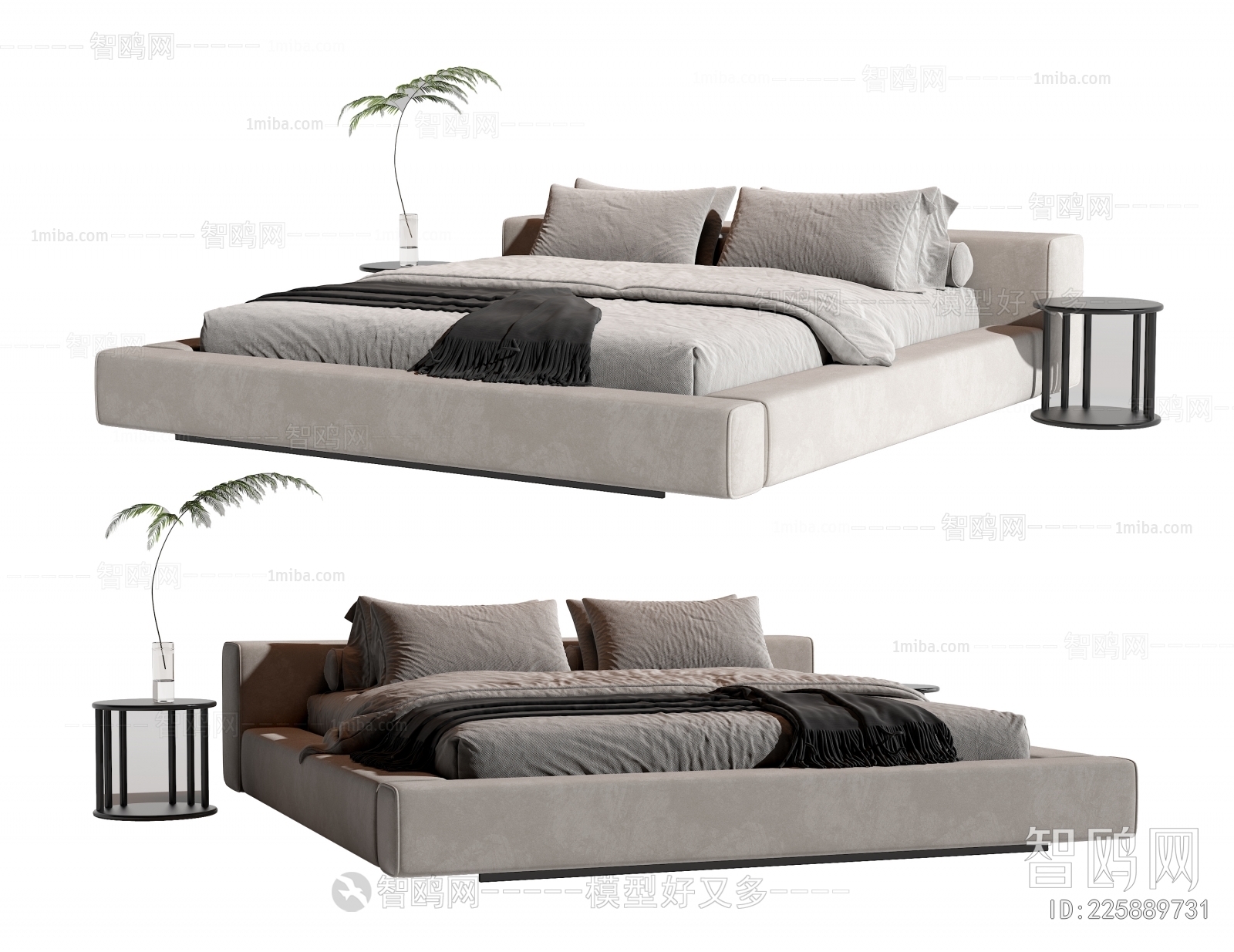 Modern Double Bed