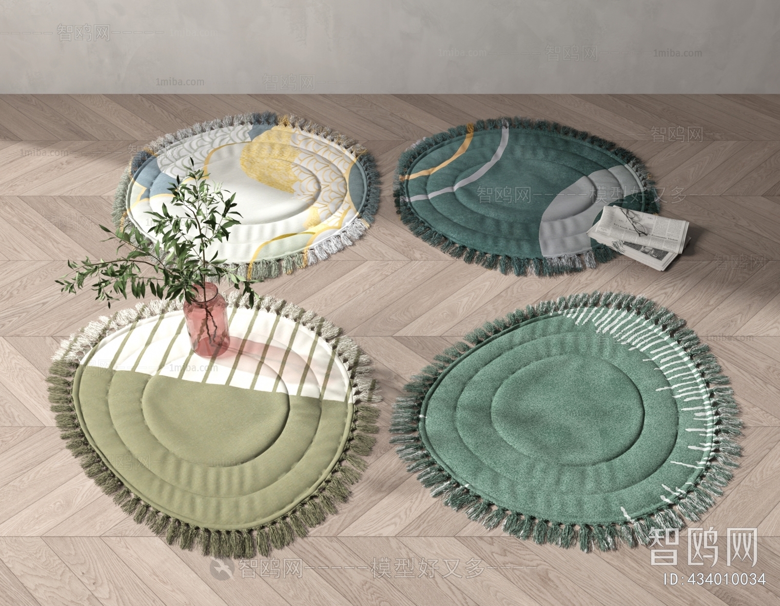 Modern Circular Carpet