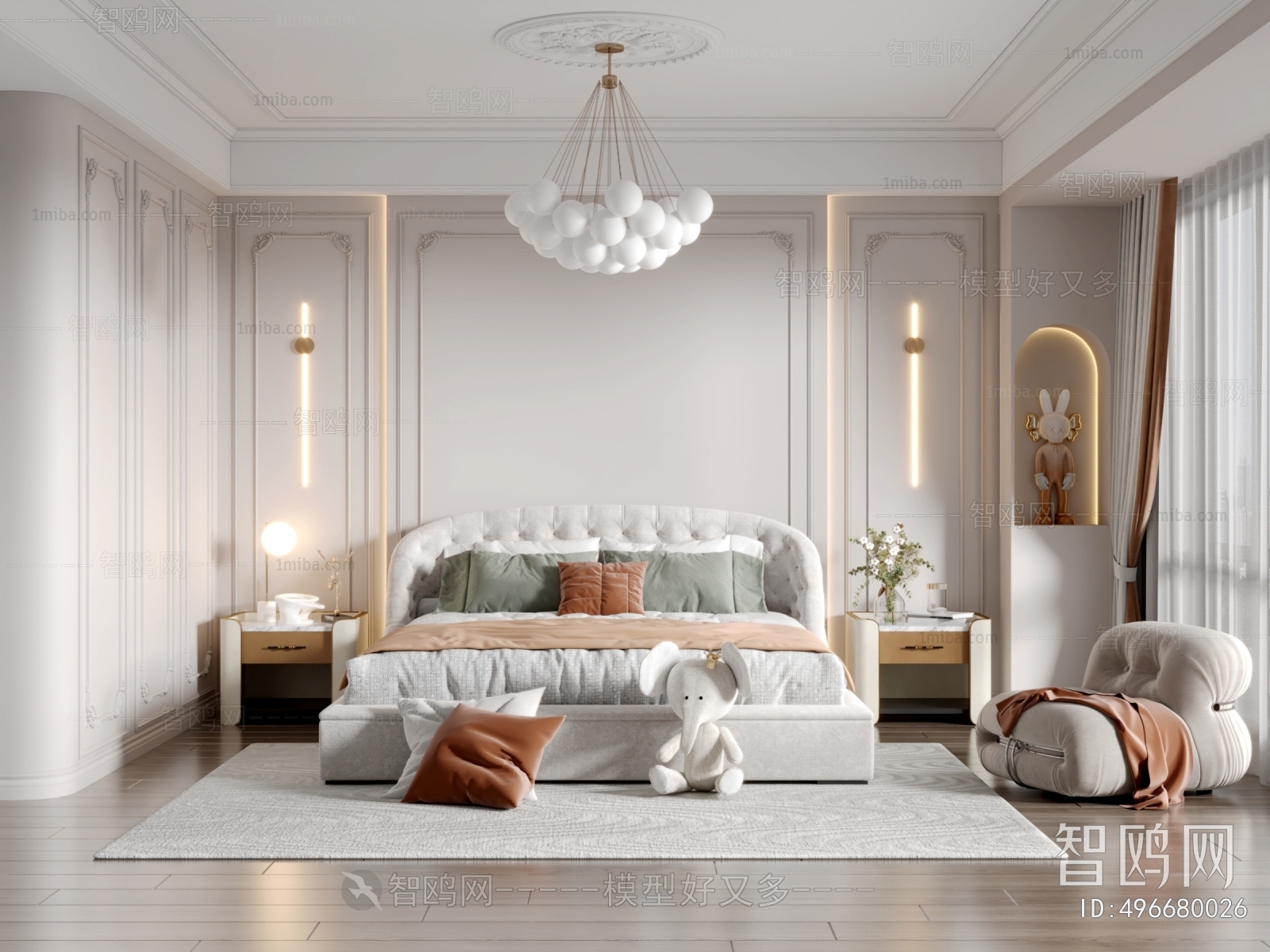 French Style Bedroom