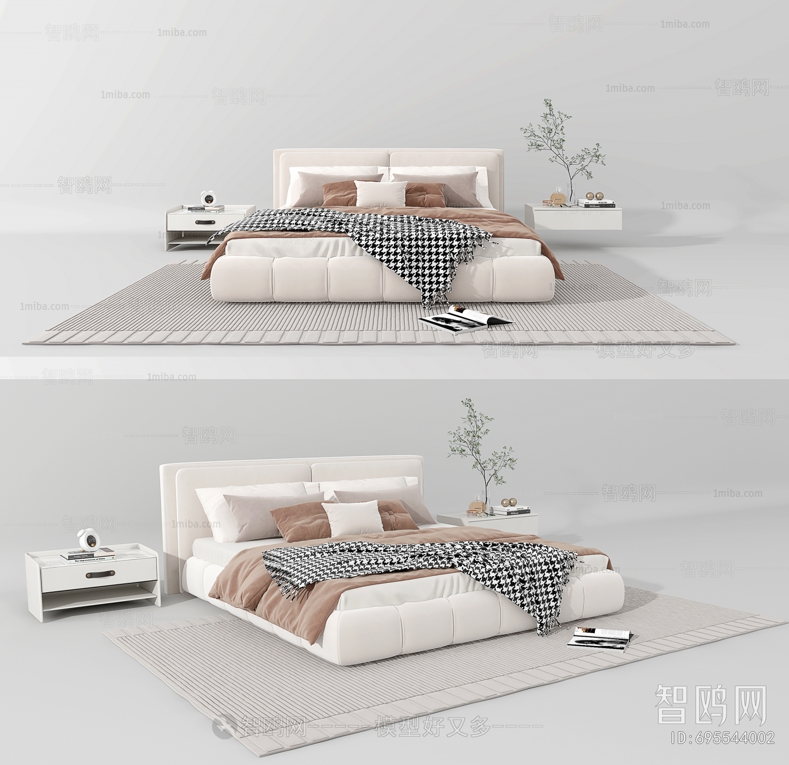 Modern Double Bed