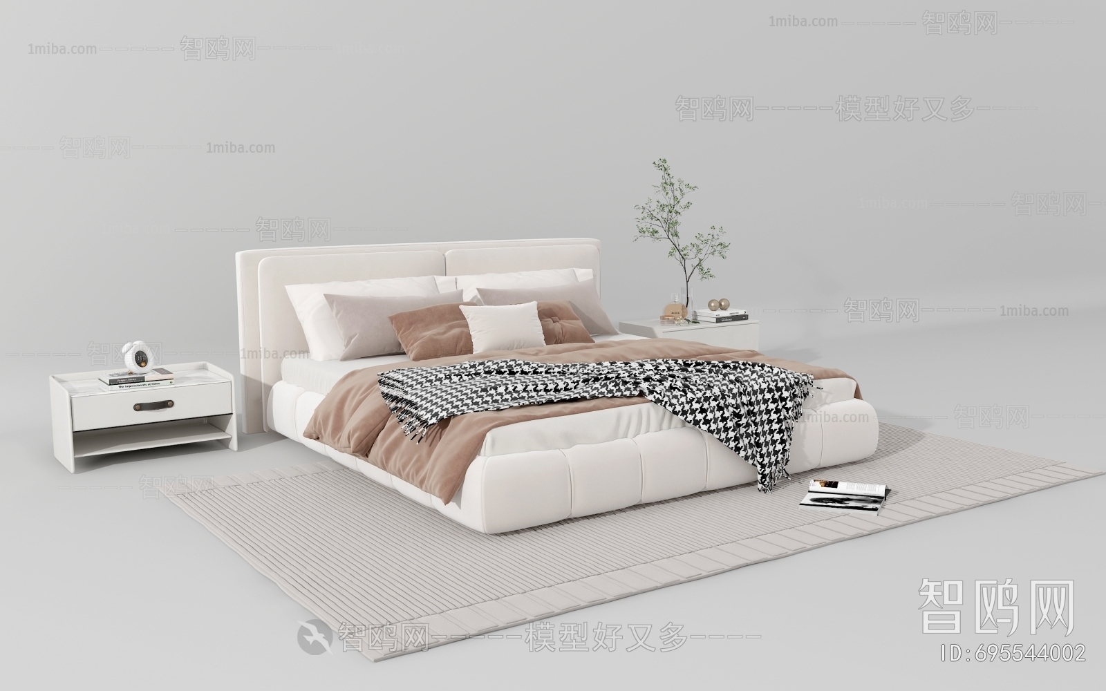 Modern Double Bed